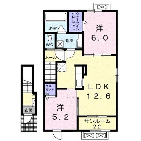 フェリス　ヴィーダ　Ⅱの物件間取画像